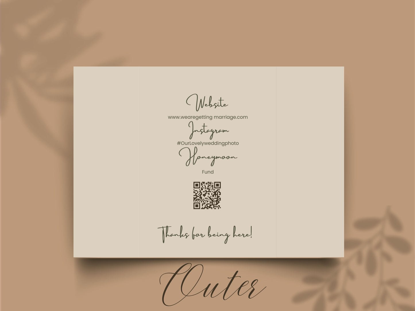 Wedding Itinerary Invitation Template | Modern Timeline Schedule Card | Printable Wedding Program | Minimalist Order of Events. WI147