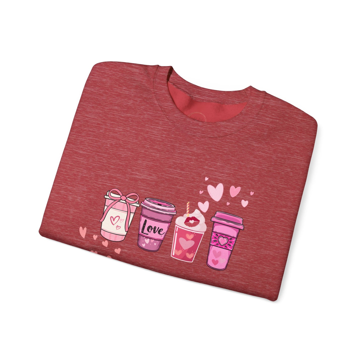 Coffee Valentine Crewneck Sweatshirt - Unisex