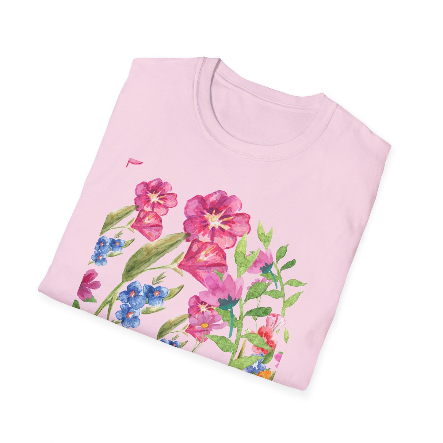Botanical Bliss T-Shirt - Floral Print Tee