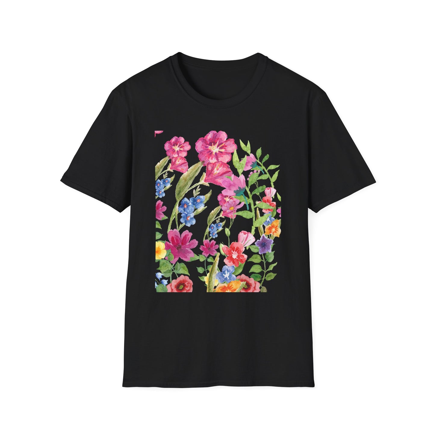 Botanical Bliss T-Shirt - Floral Print Tee