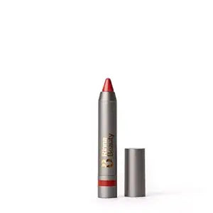 Rinna Beauty Thick Stick Lip Crayon - Luxe - Long Lasting Lipstick, Moisturizing Creamy Formula with Hydrating Oils & Extracts, Built-In Sharpener, Vegan, Cruelty, Sulfate & Gluten Free, 1 ea