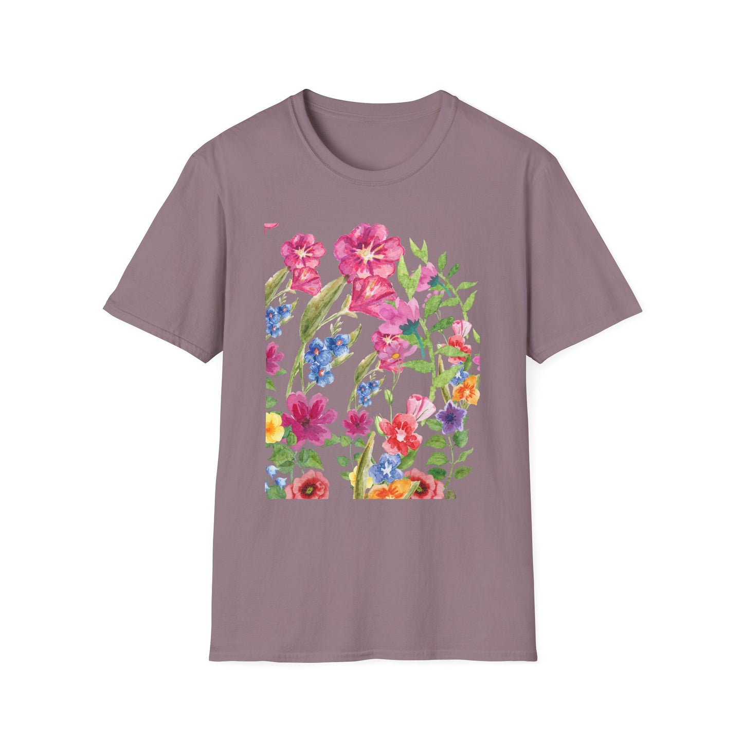 Botanical Bliss T-Shirt - Floral Print Tee