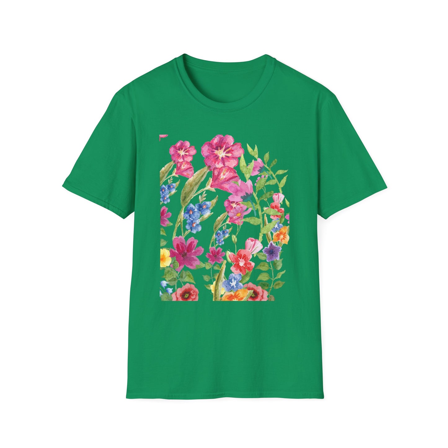 Botanical Bliss T-Shirt - Floral Print Tee