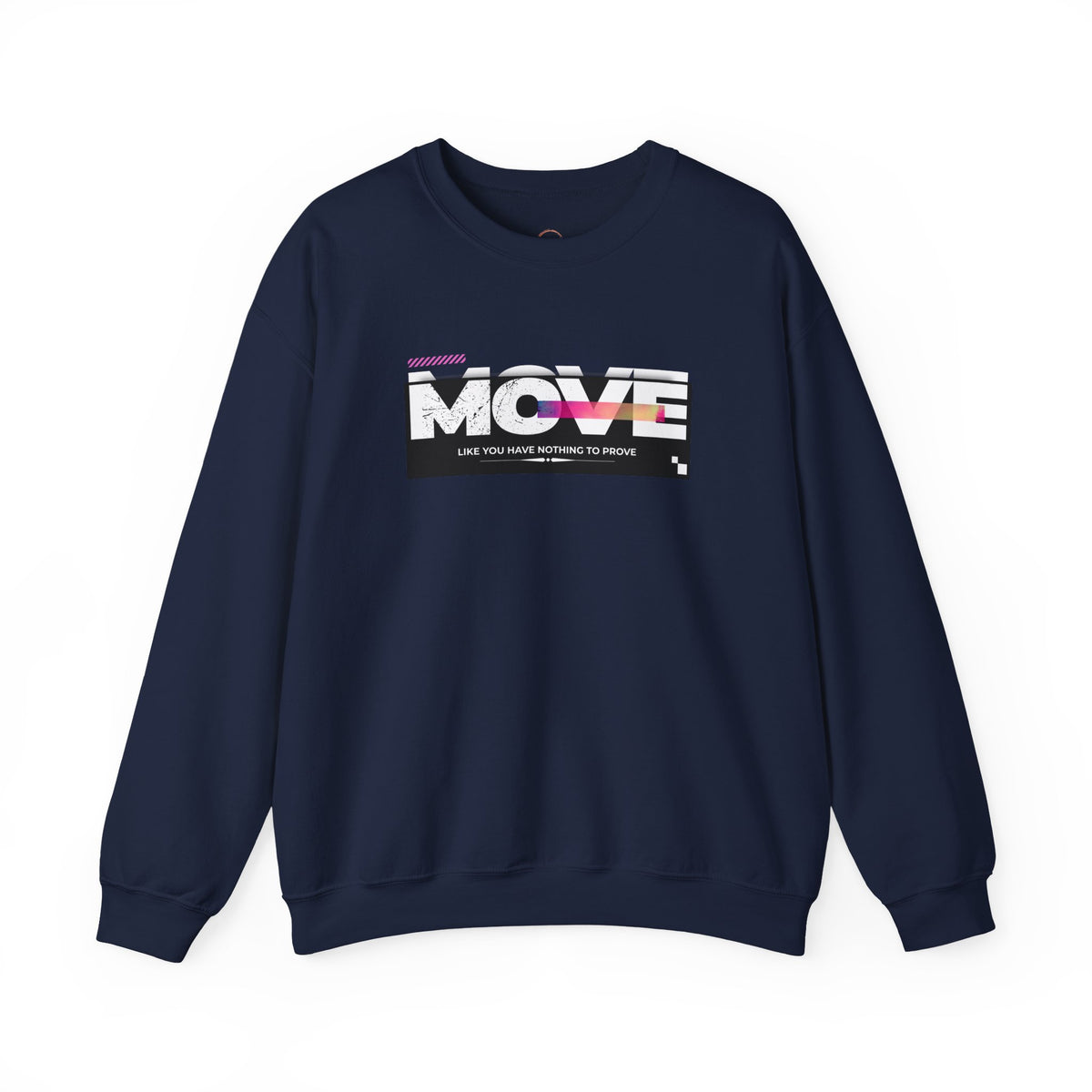 Move Retro Glitch Crewneck Sweatshirt