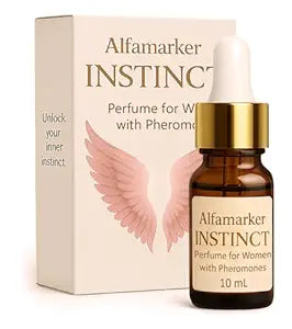 Perfumes for Women with Pheromones Instinct 10ml. Ultra-Concentrated Pheromone Infused Long Lasting Fragrance for Her. Travel Perfume Fresh Floral Fruity Scent.