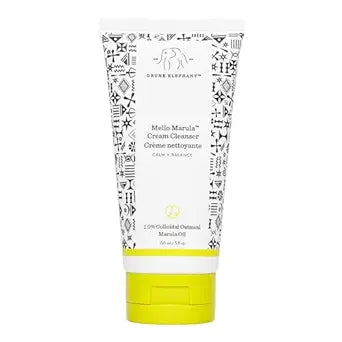 Drunk Elephant Mello Marula Cream Cleanser - Calming Face Wash - Clean Clinical Skincare - Cruelty-Free - Dermatologist-Tested - Free of Essential Oils, Silicones, and Fragrance