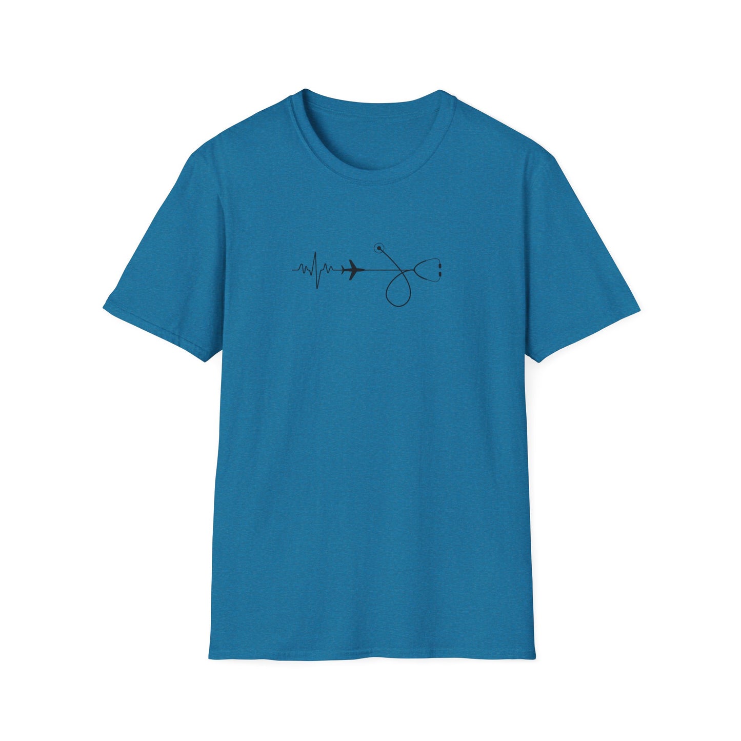 Heartbeats & Healing Unisex T-Shirt, Medical Nurse Doctor Gift