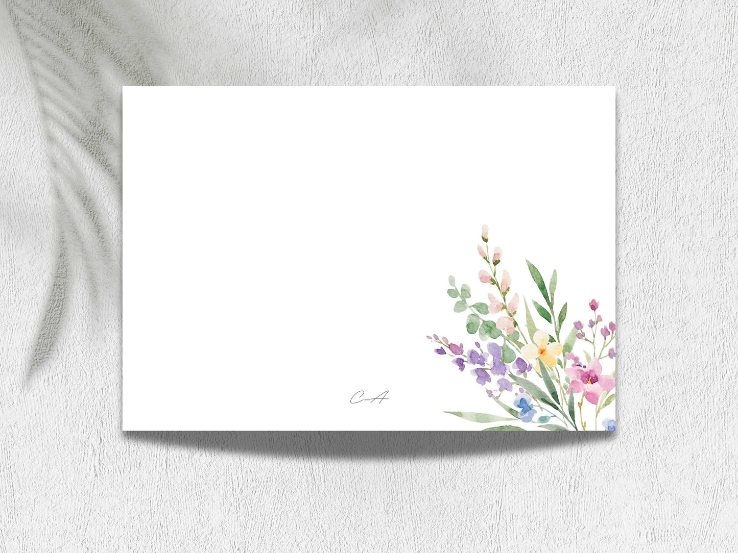 Elegant Floral Gatefold Wedding Invitation | Modern Minimalist Invite | Rustic Boho Wedding Card with Timeline & RSVP Details. WI131