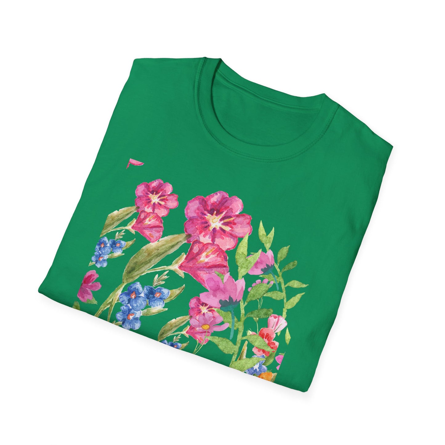 Botanical Bliss T-Shirt - Floral Print Tee