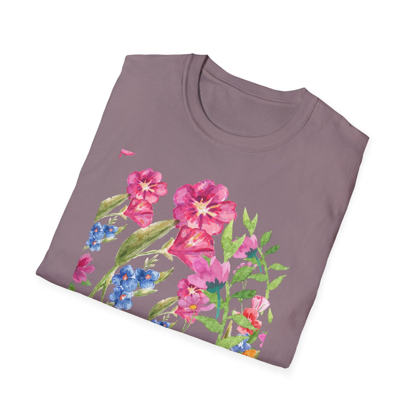 Botanical Bliss T-Shirt - Floral Print Tee