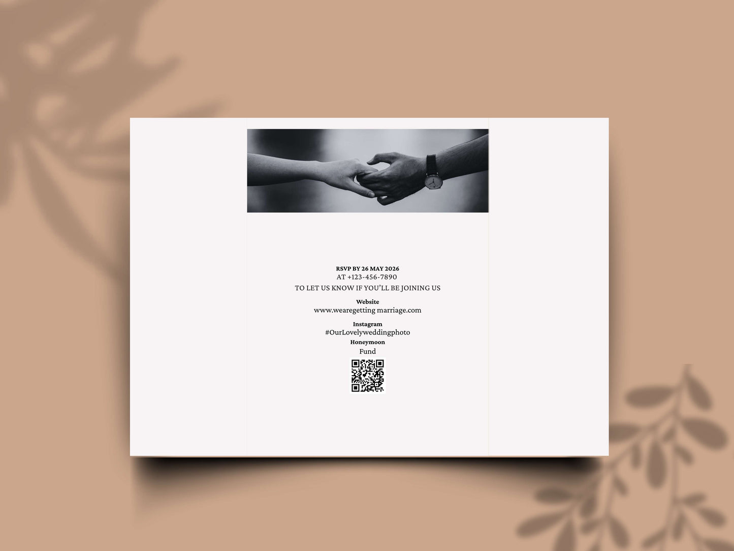 Newspaper Style Wedding Invitation | Gatefold Wedding Card | Vintage Wedding Program with Timeline | Unique Wedding Party Invite. WI136
