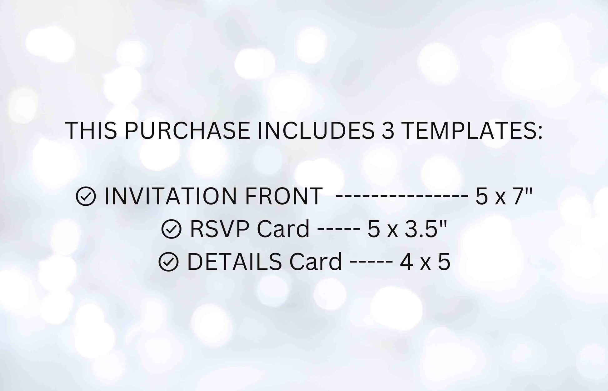 Pine tree Wedding Invitation Template, Editable Template, Greenery Eucalyptus Invitation Suite, Wedding Invites Template Editable. WI106 - A1 Majestic