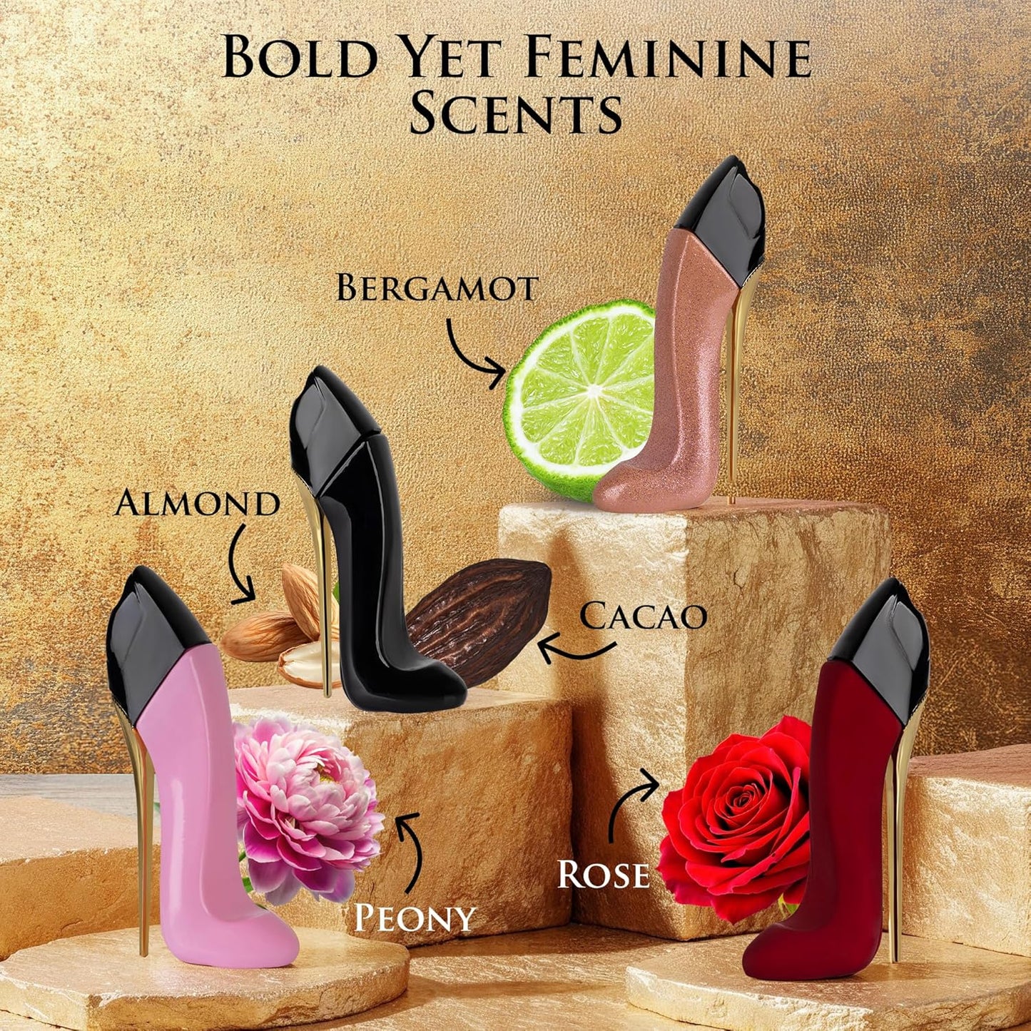 Nice Girl 4 PC Mini Perfume Gift Set for Women