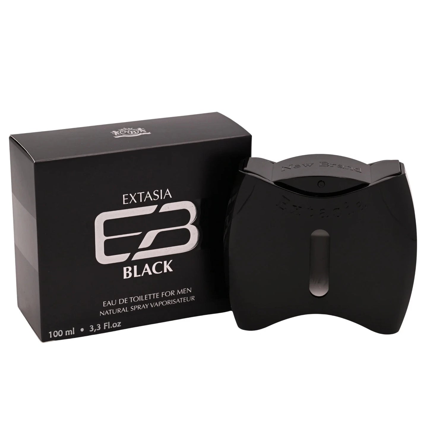 Prestige Extasia Black by New Brand cologne for men EDT 3.3 /3.4 oz New In Box
