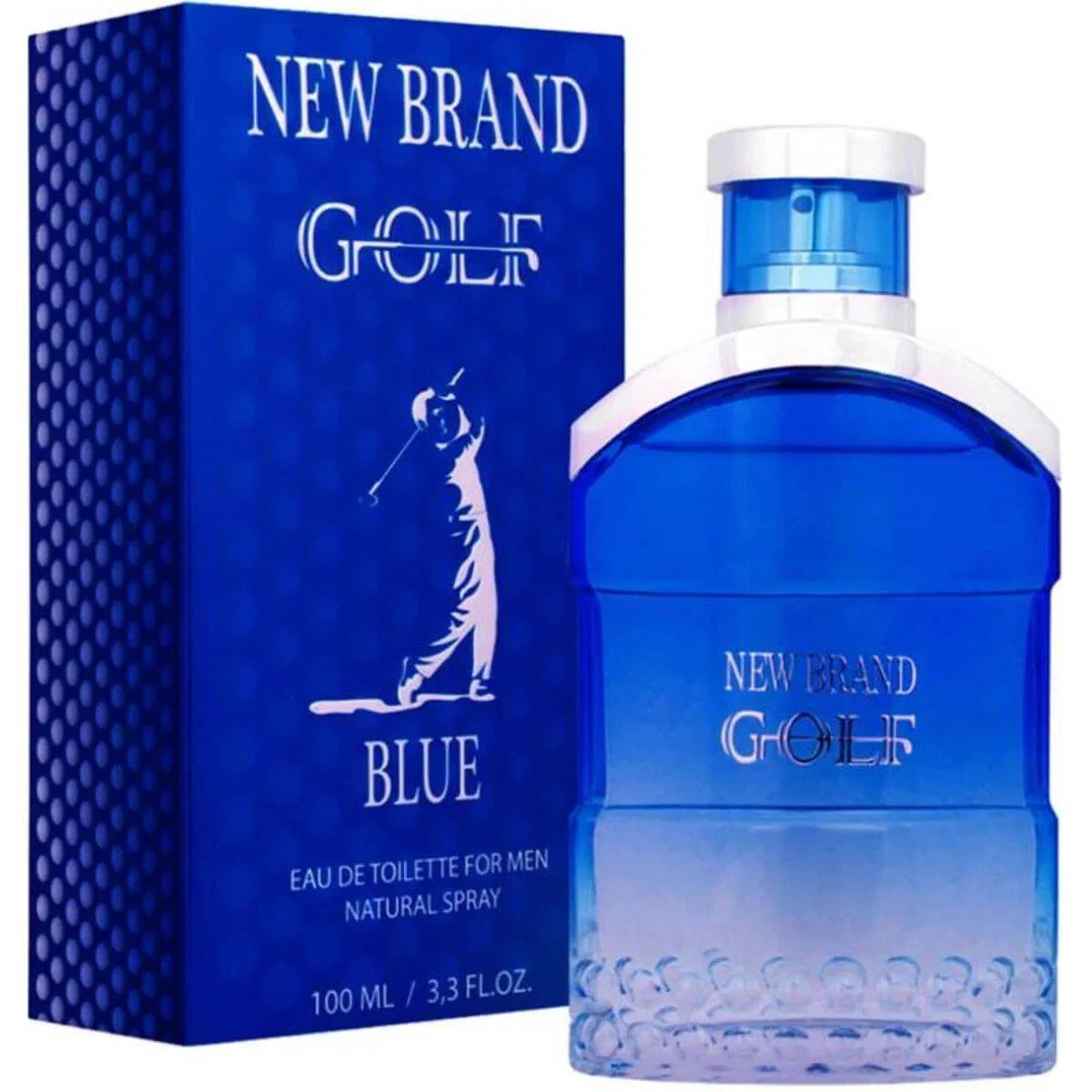Golf Blue by New Brand cologne for men EDT 3.3 /3.4 oz New In Box