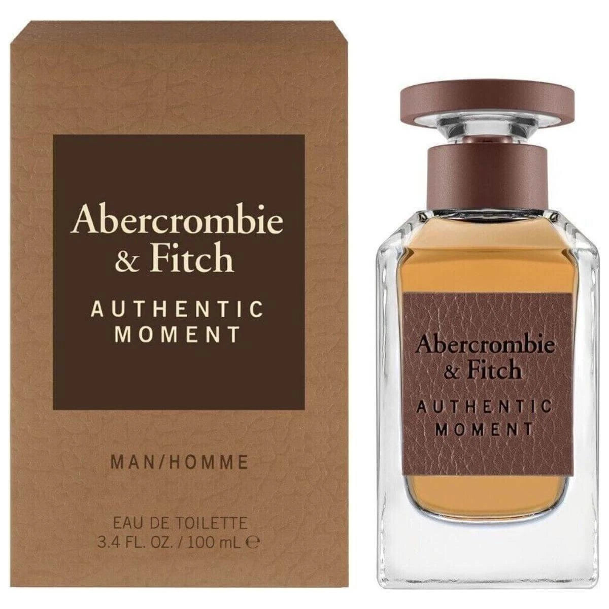 Authentic Moment by Abercrombie & Fitch Cologne Men EDT 3.3 / 3.4 oz New In Box