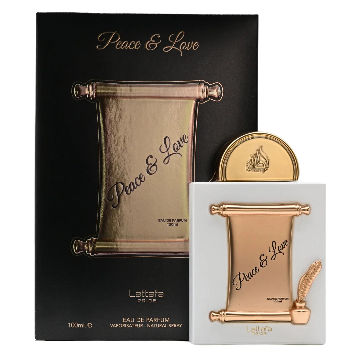 Pride Peace & Love by Lattafa perfume unisex EDP 3.3 / 3.4 oz New in Box
