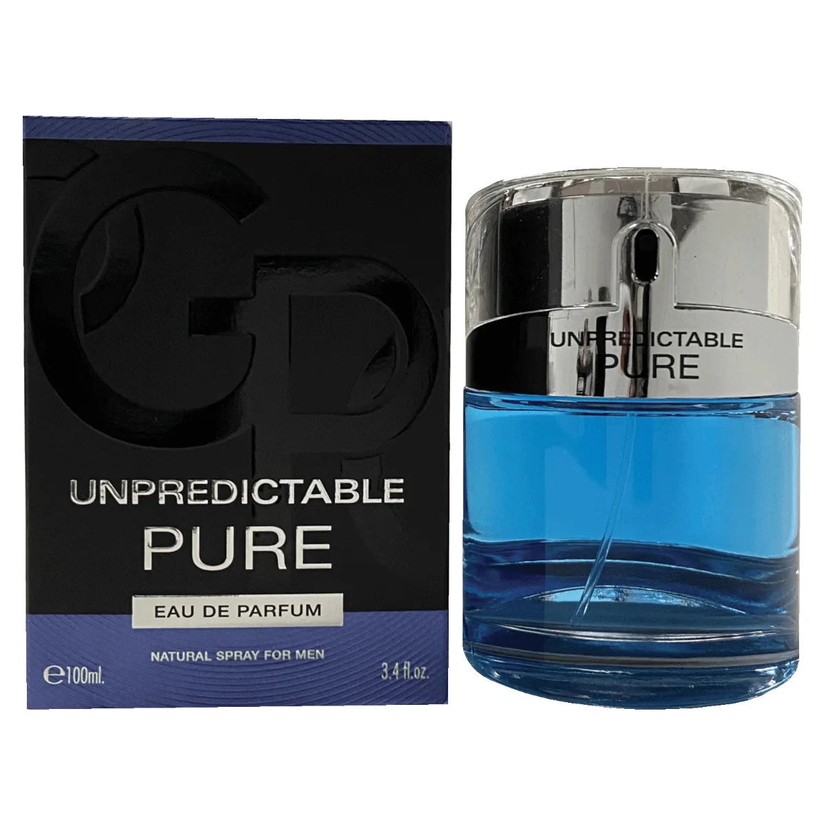 Unpredictable Pure by Glenn Perri cologne for men EDP 3.3 / 3.4 oz New In Box