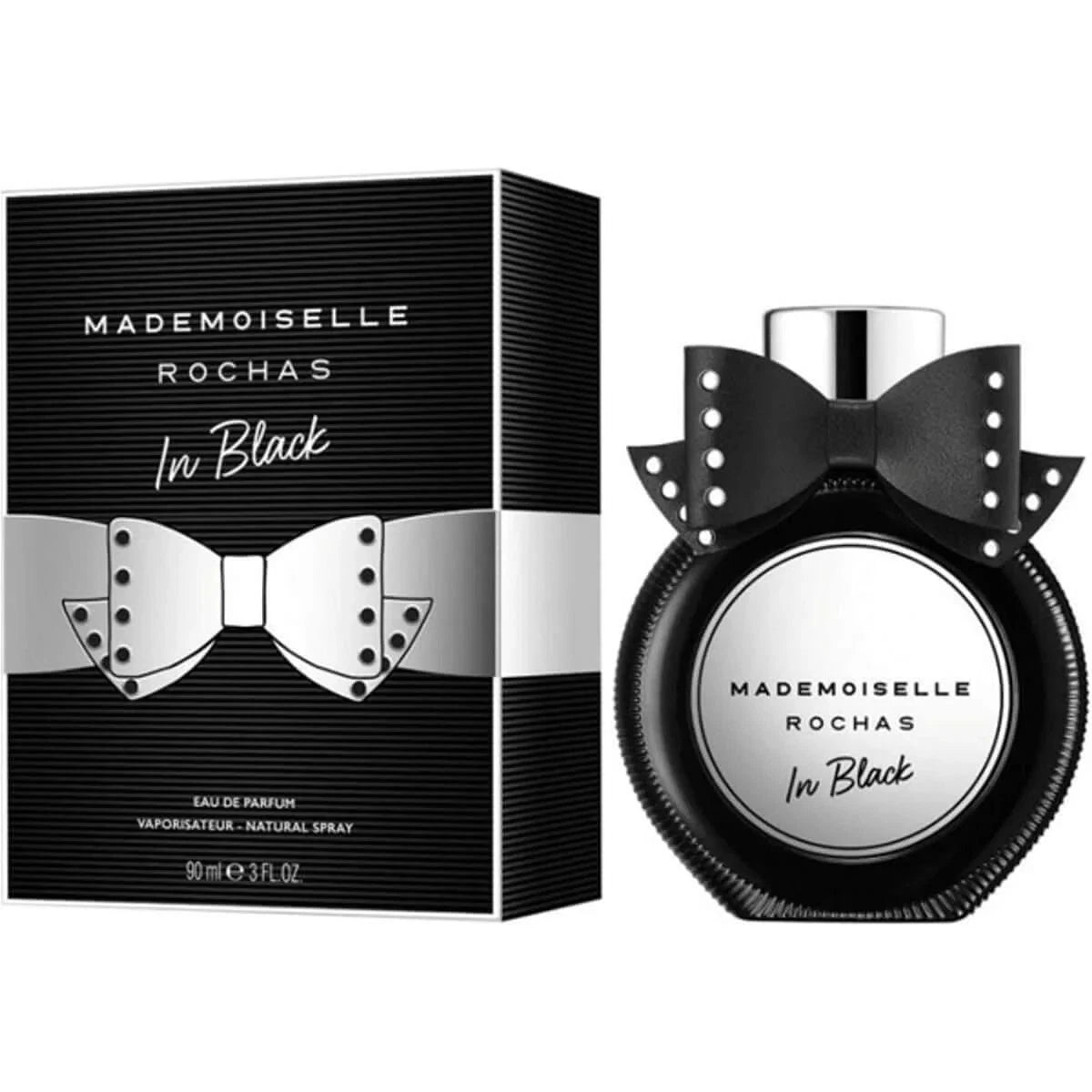Mademoiselle Rochas In Black by Rochas perfume for women EDP 3 oz New in Box