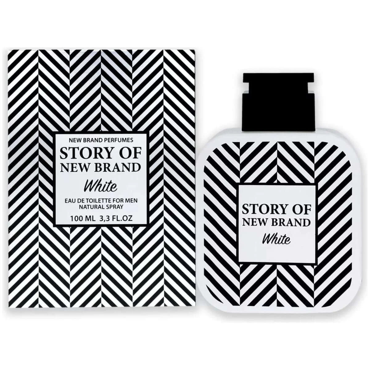 Story of New Brand White by New Brand cologne men EDT 3.3 / 3.4 oz New In Box