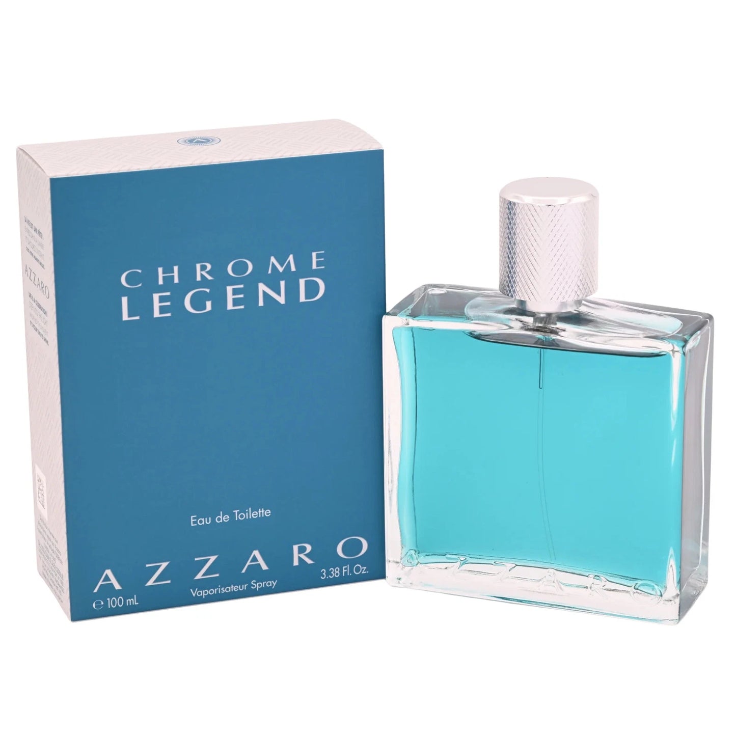 Chrome Legend by Azzaro cologne for Men EDT 3.38 oz 3.4 / 3.3 New in Box