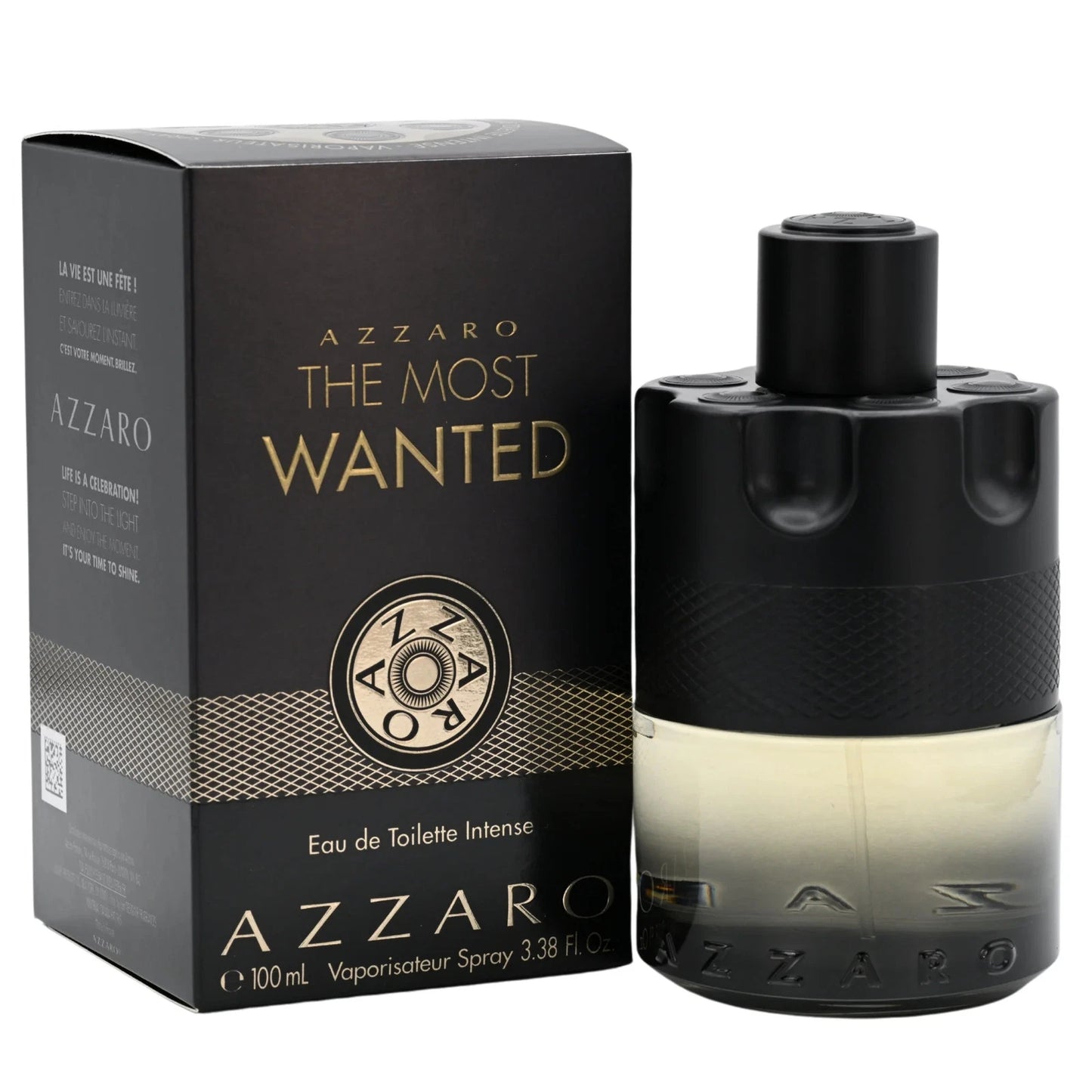 The Most Wanted by Azzaro cologne for men EDT intense 3.3 / 3.4 oz New in Box