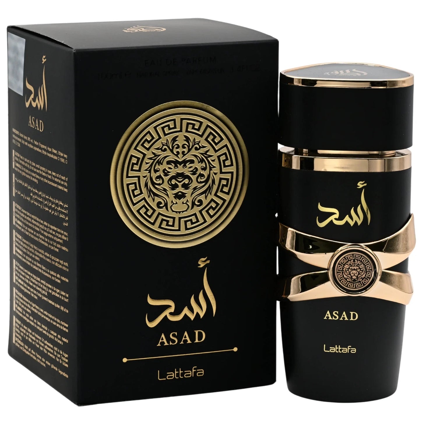 Asad by Lattafa Perfume for Unisex EDP 3.3 / 3.4 oz New In Box