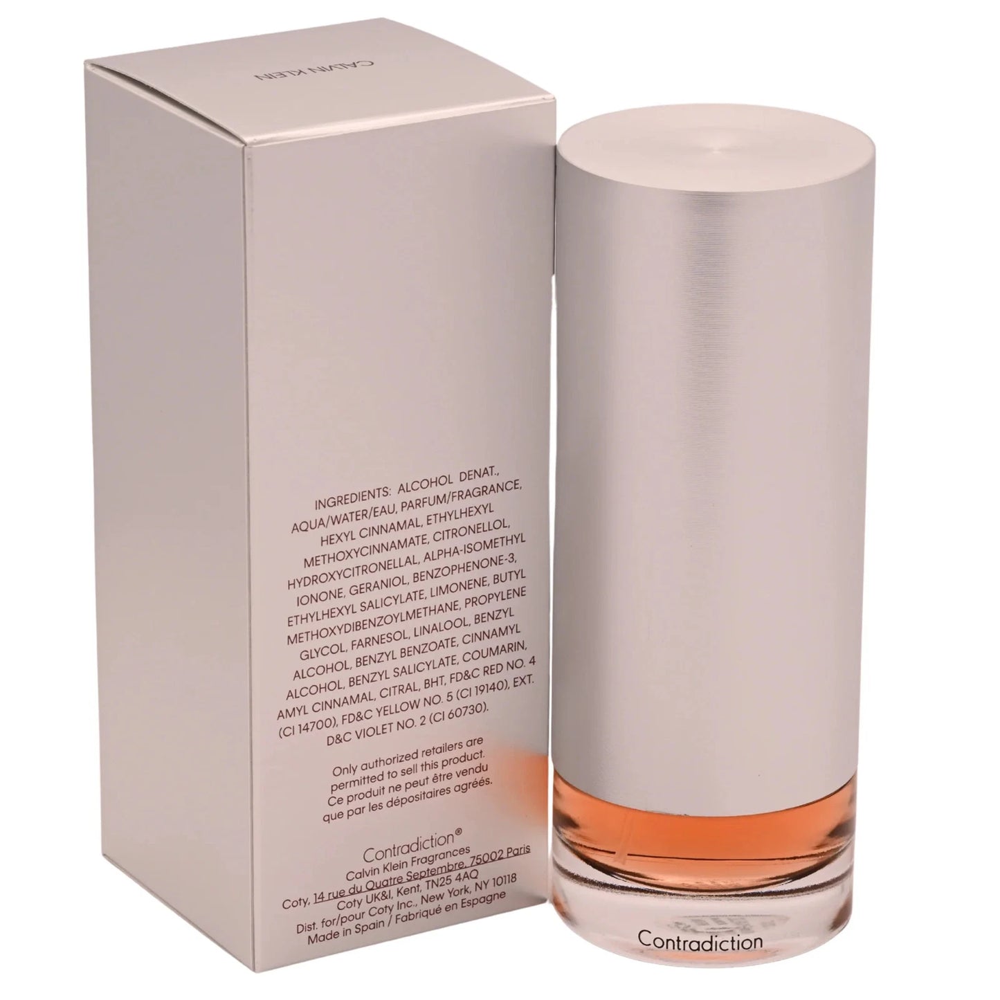 CONTRADICTION by Calvin Klein 3.4 oz EDP Perfume For Women New in Box Sealed