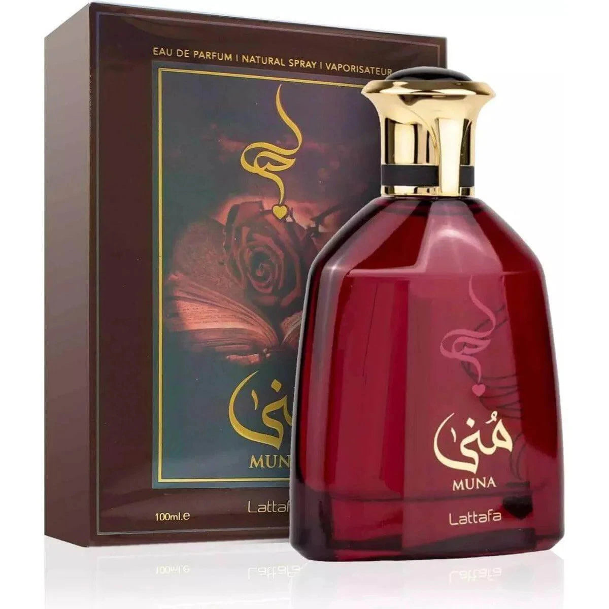 Muna by Lattafa perfume for women EDP 3.3 / 3.4 oz New in Box