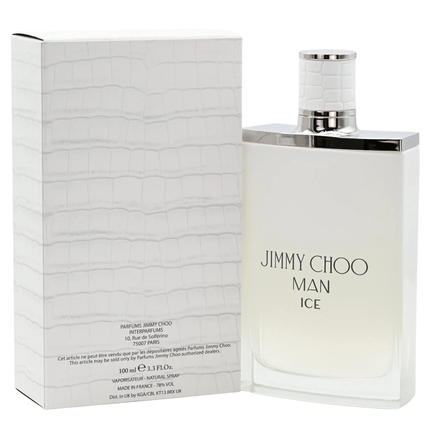 JIMMY CHOO MAN ICE by Jimmy Choo cologne EDT 3.3 / 3.4 oz New In Box