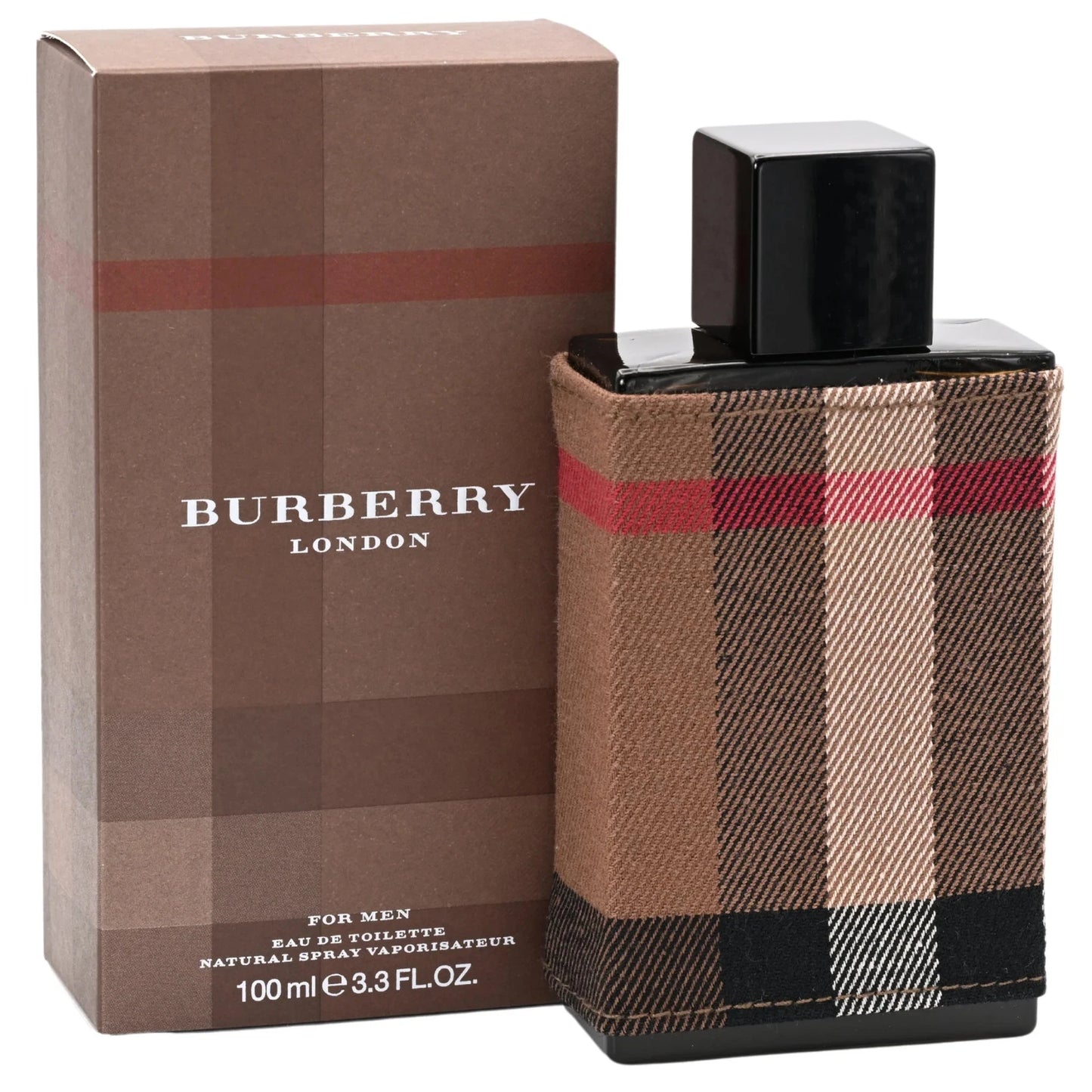 Burberry London Fabric by Burberry EDT Cologne for Men 3.3 / 3.4 oz New In Box