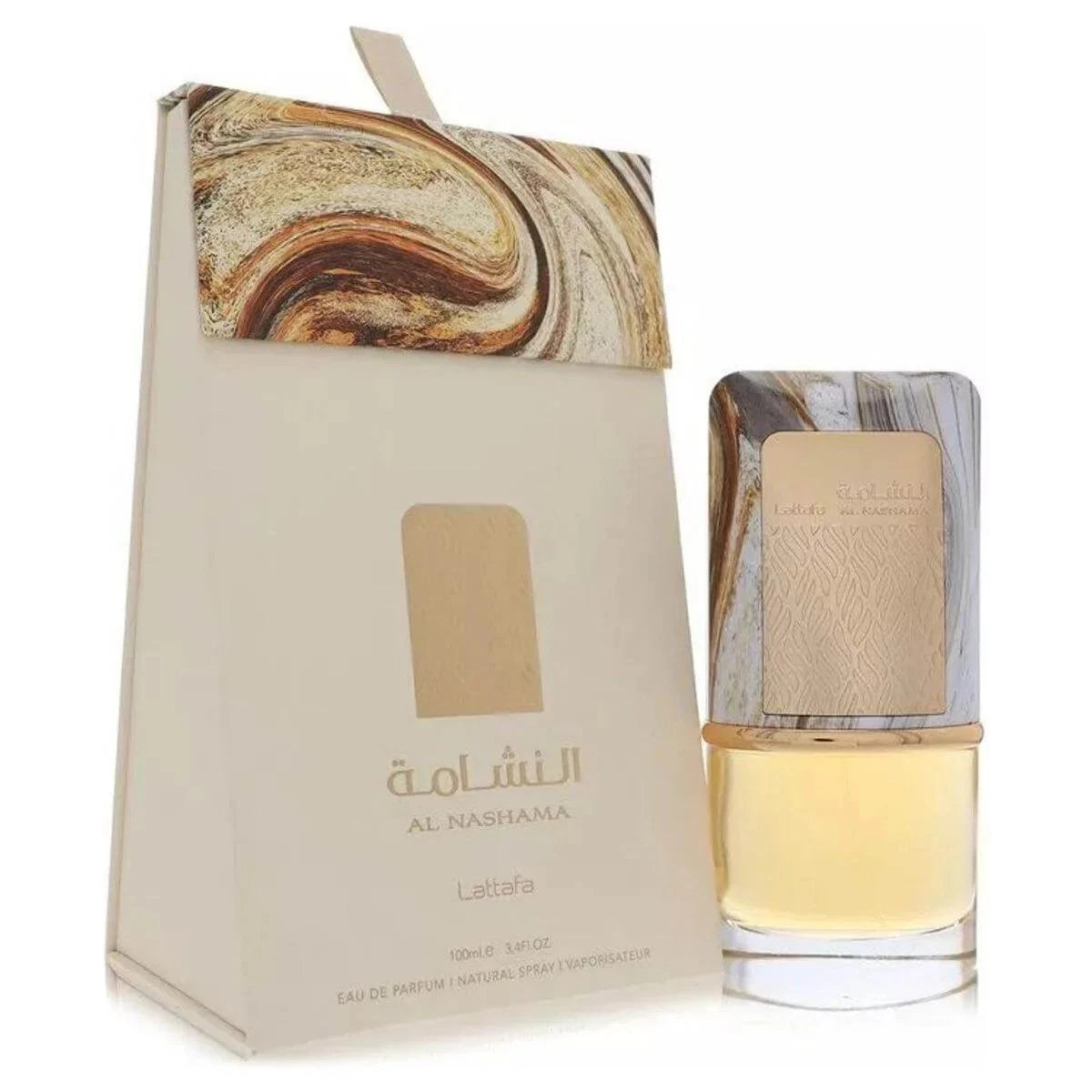 Al Nashama by Lattafa Perfume for Unisex EDP 3.3 / 3.4 oz New In Box