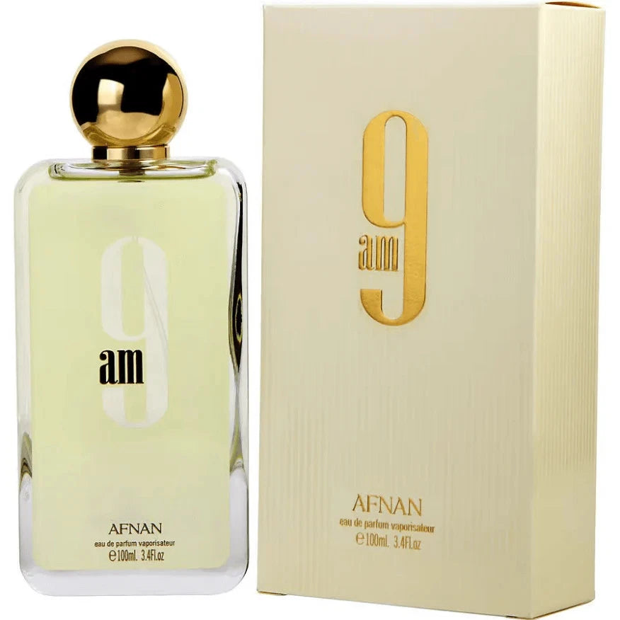 9 AM by Afnan Perfume for Unisex EDP 3.3 / 3.4 oz New In Box