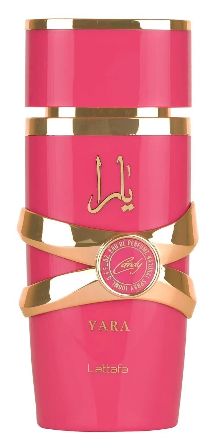 Lattafa Yara Candy for Women Eau de Parfum Spray 3.4 OZ / 100 ml