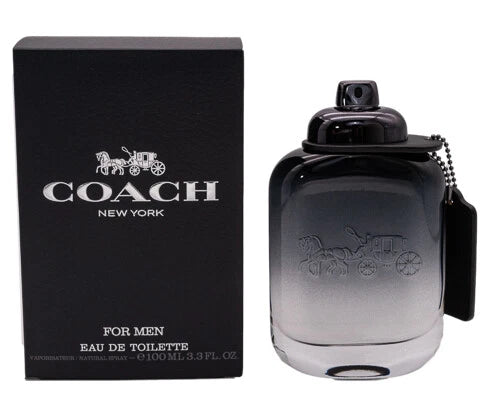 Coach New York by Coach 3.3 / 3.4 oz EDT Cologne for Men Brand New In Box