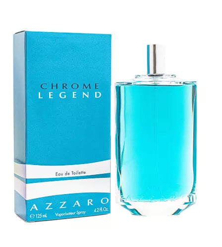 Chrome Legend by Azzaro Cologne for Men 4.2 oz New In Box