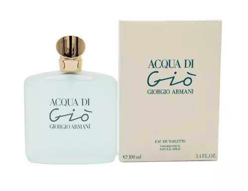 Acqua Di Gio by Giorgio Armani 3.4 oz EDT Perfume for Women New In Box