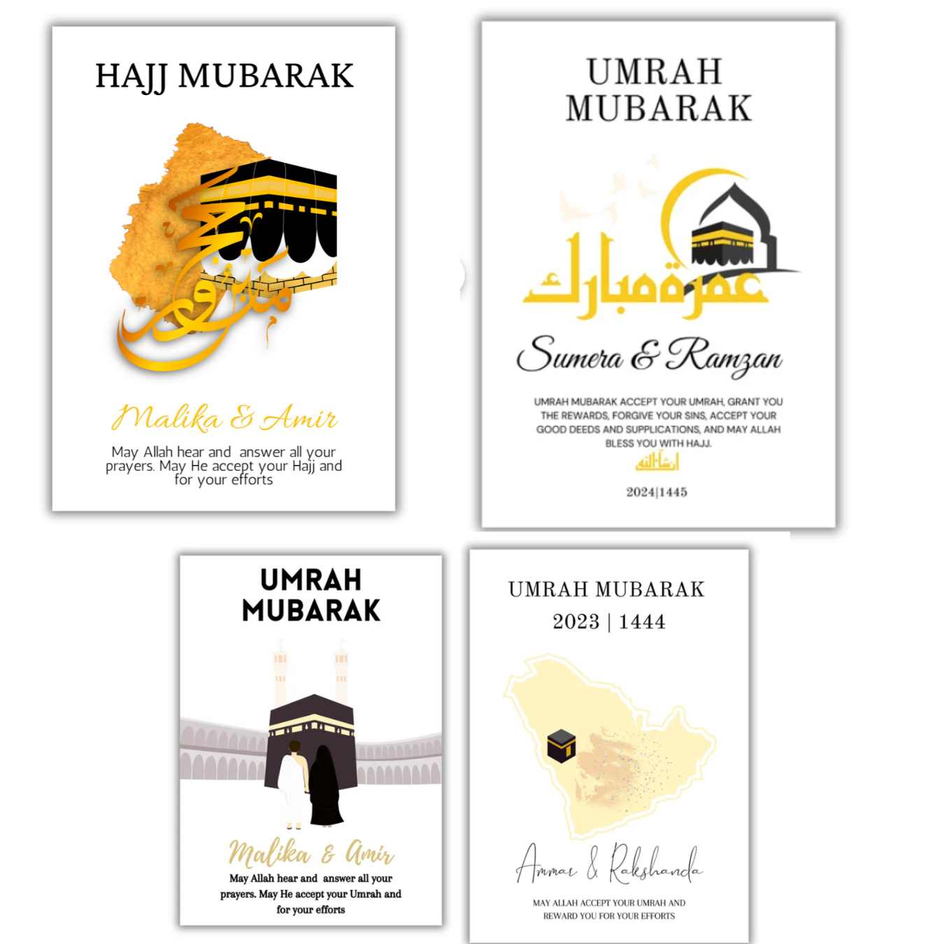 Hajj Umrah Prints Template