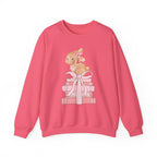 Cat on Books Unisex Sweatshirt, Reading Lover Gift