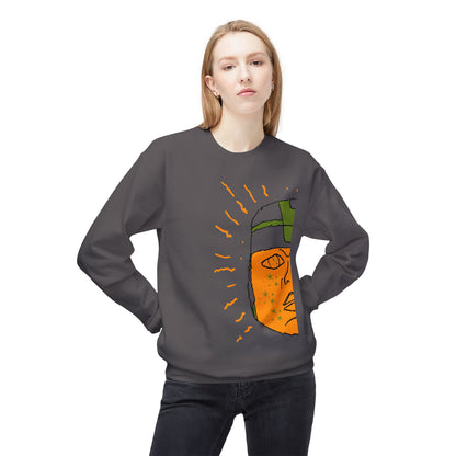 Cozy Crewneck Sweatshirt, Unique Gift for Art Lovers, Unisex Fall Fashion Essential, Softstyle Fleece Pullover, Everyday Wear