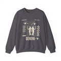 Gemini Zodiac Unisex Sweatshirt, Astrology Crewneck Jumper, Horoscope Pullover