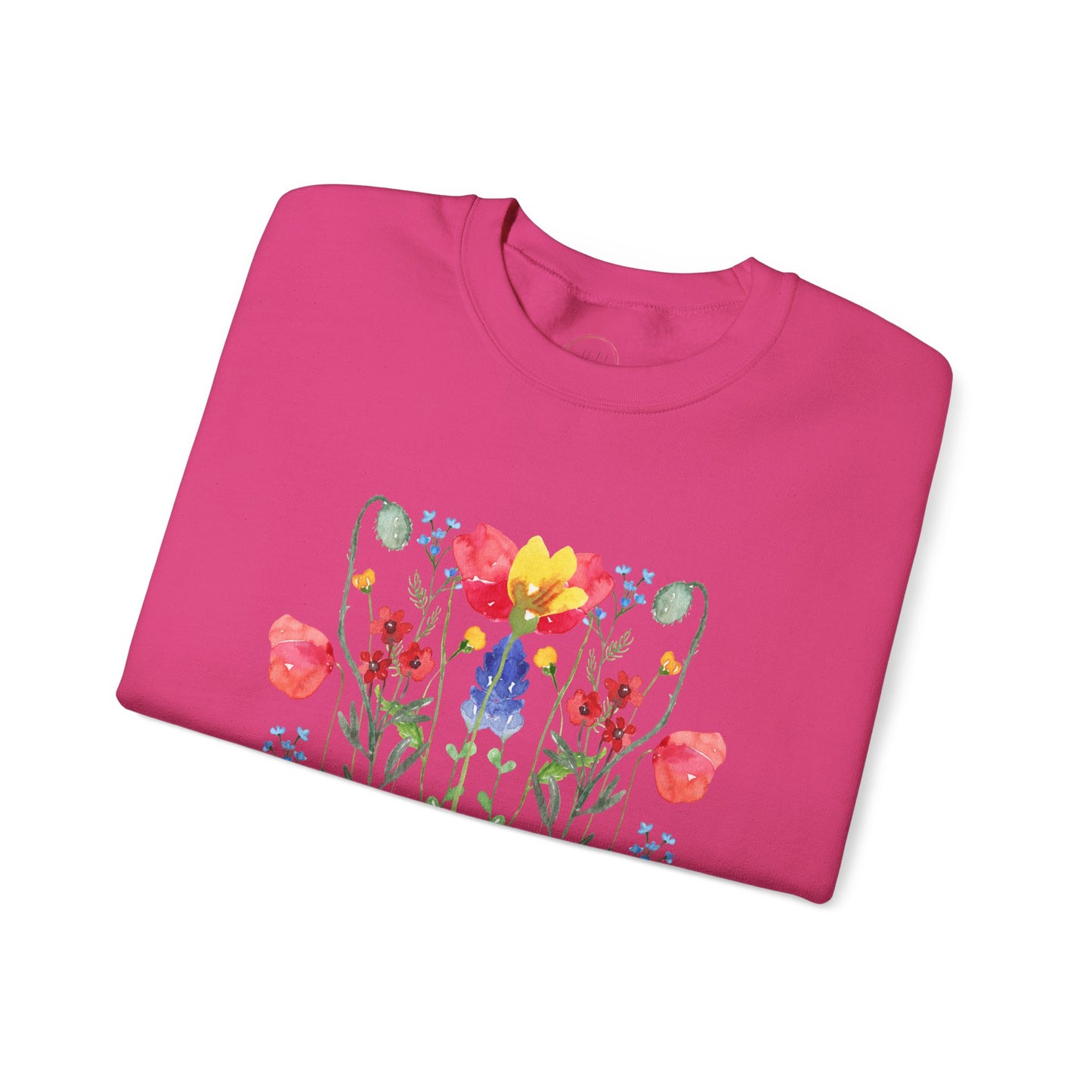 Wild Flowers Unisex Crewneck Sweatshirt