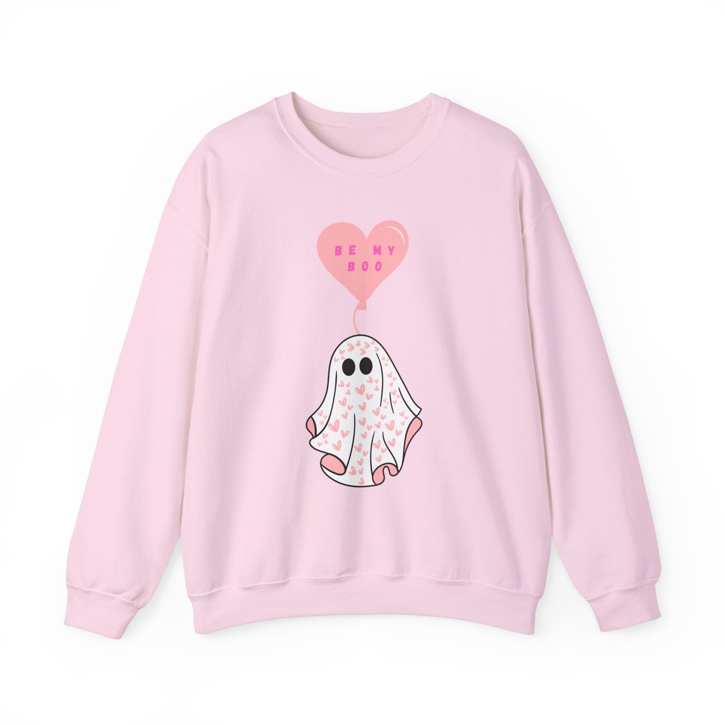 Ghost Sweater, Be My Boo Unisex Crewneck Sweatshirt for Valentines Day