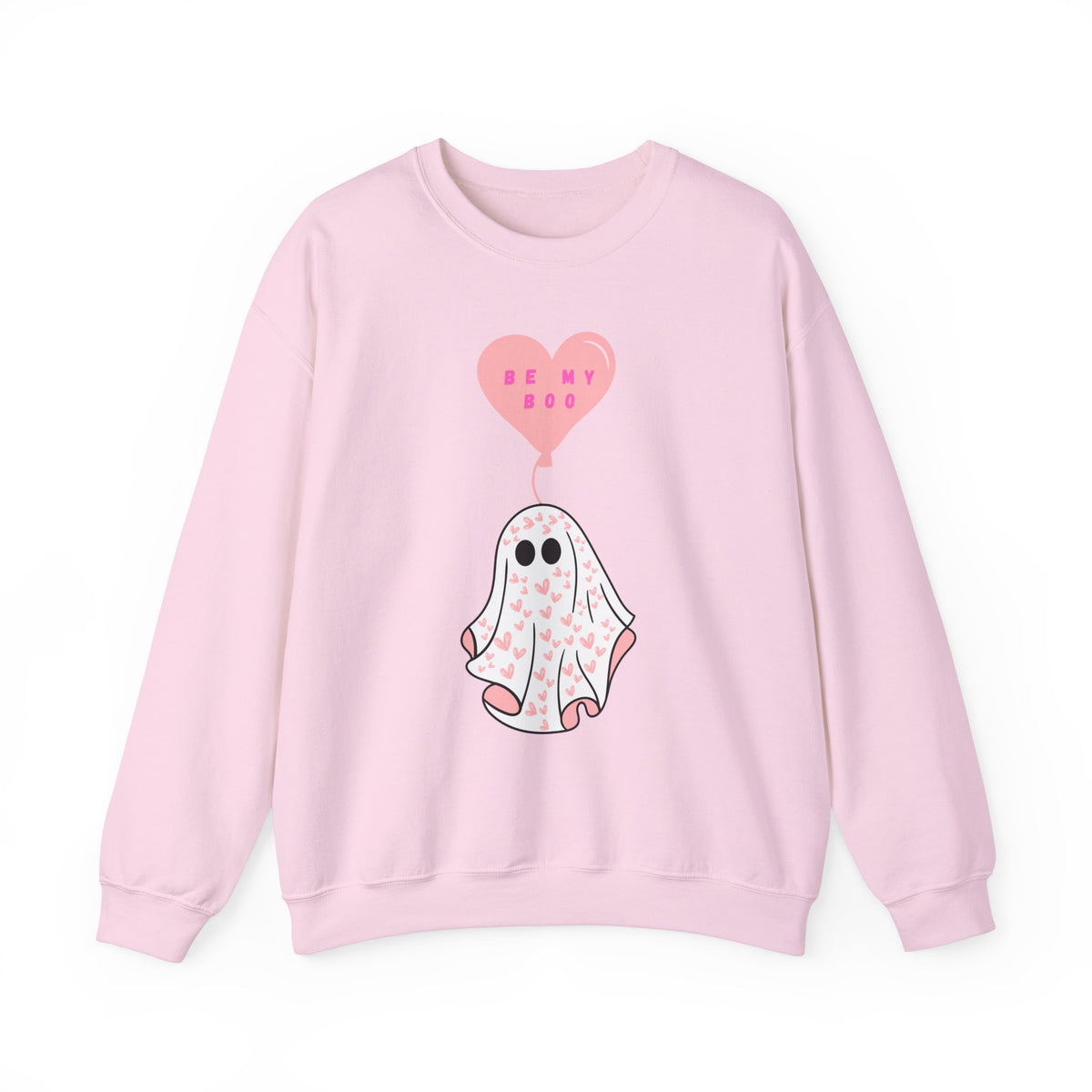 Ghost Sweater, Be My Boo Unisex Crewneck Sweatshirt for Valentines Day