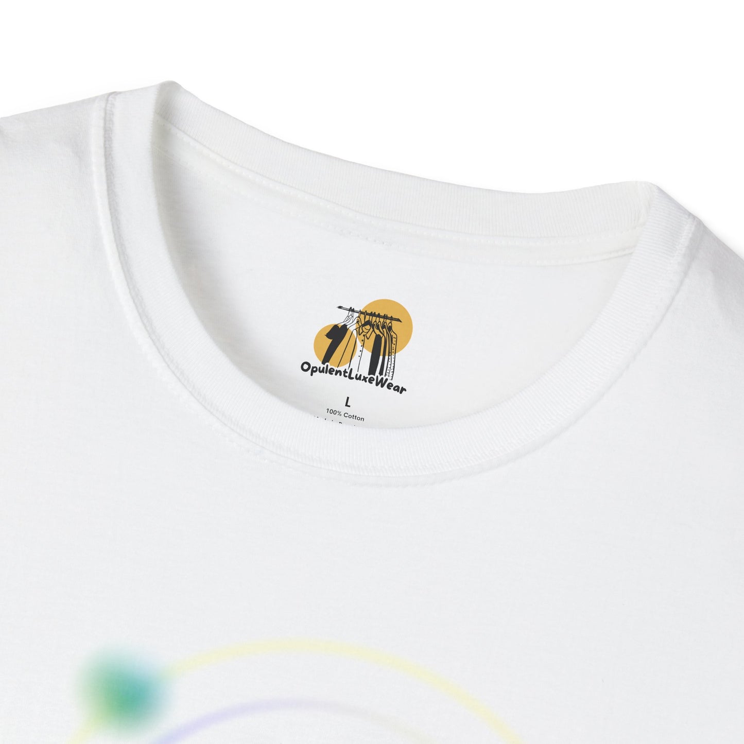 Gradient Hand-Illustration Unisex T-Shirt, Soft T-Shirt, Casual Wear, Trendy Top, Gift for Friends, Graphic Tee