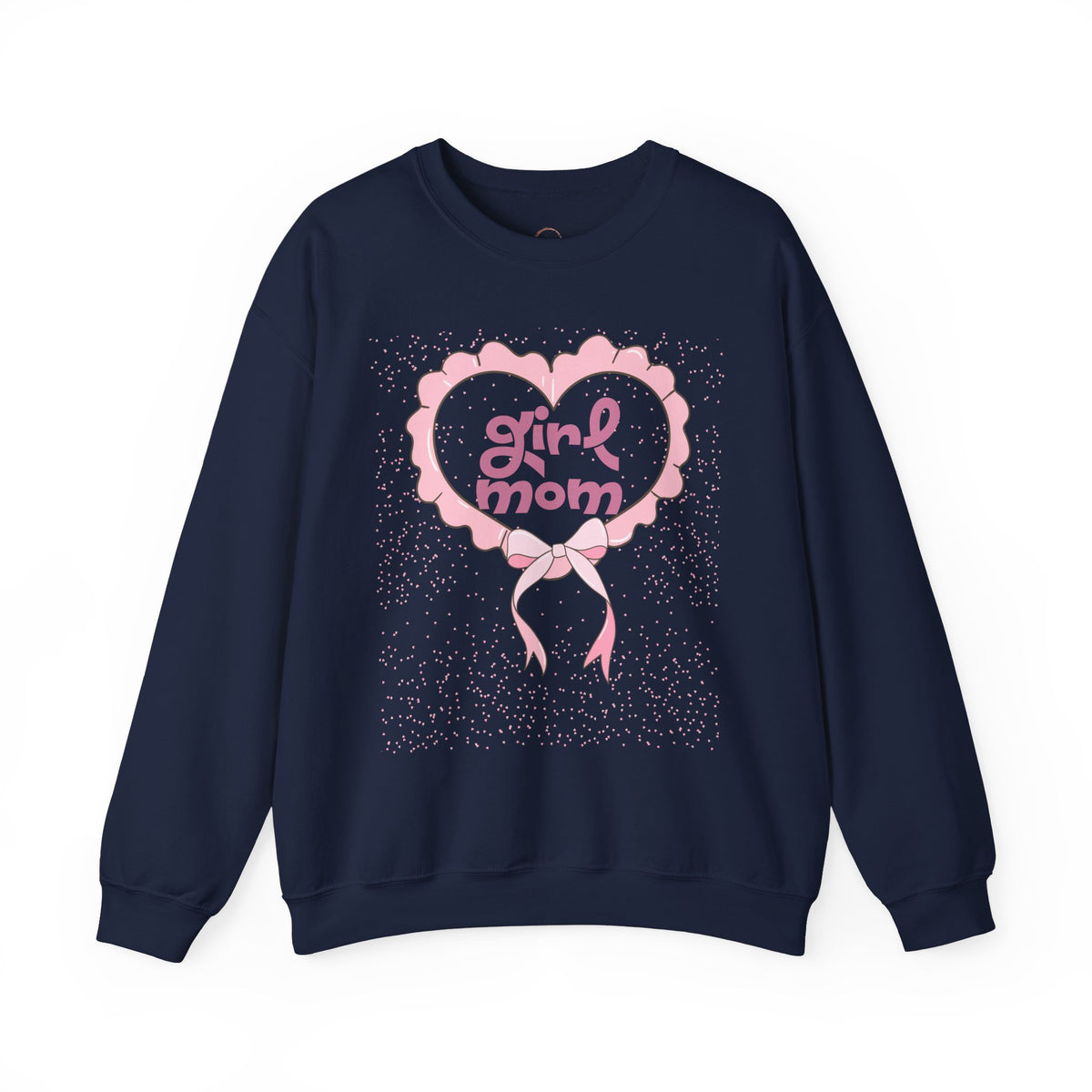 Girl Mom Sweatshirt, Motherhood Gift, Mom Life Apparel, Crewneck Jumper,