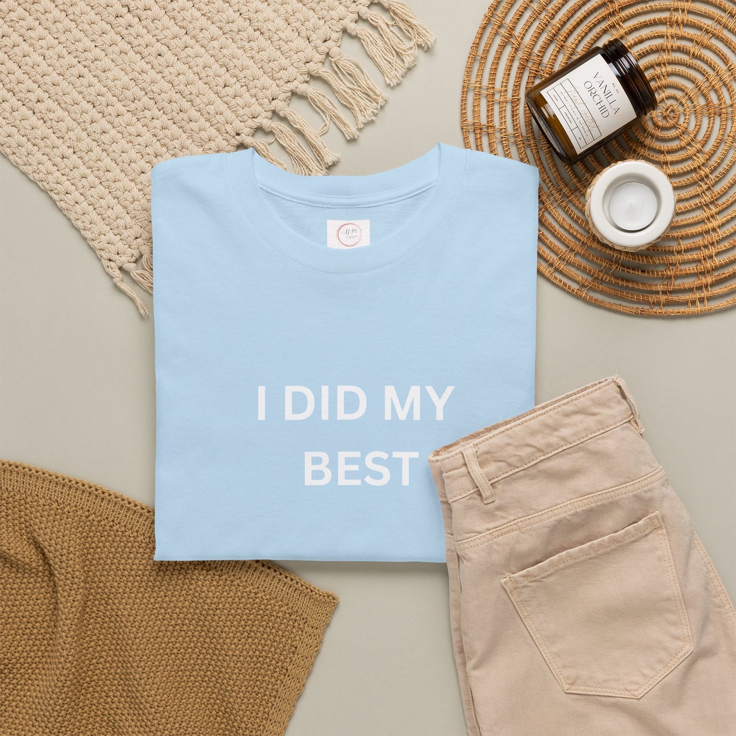 Classic Crewneck Cotton Tee