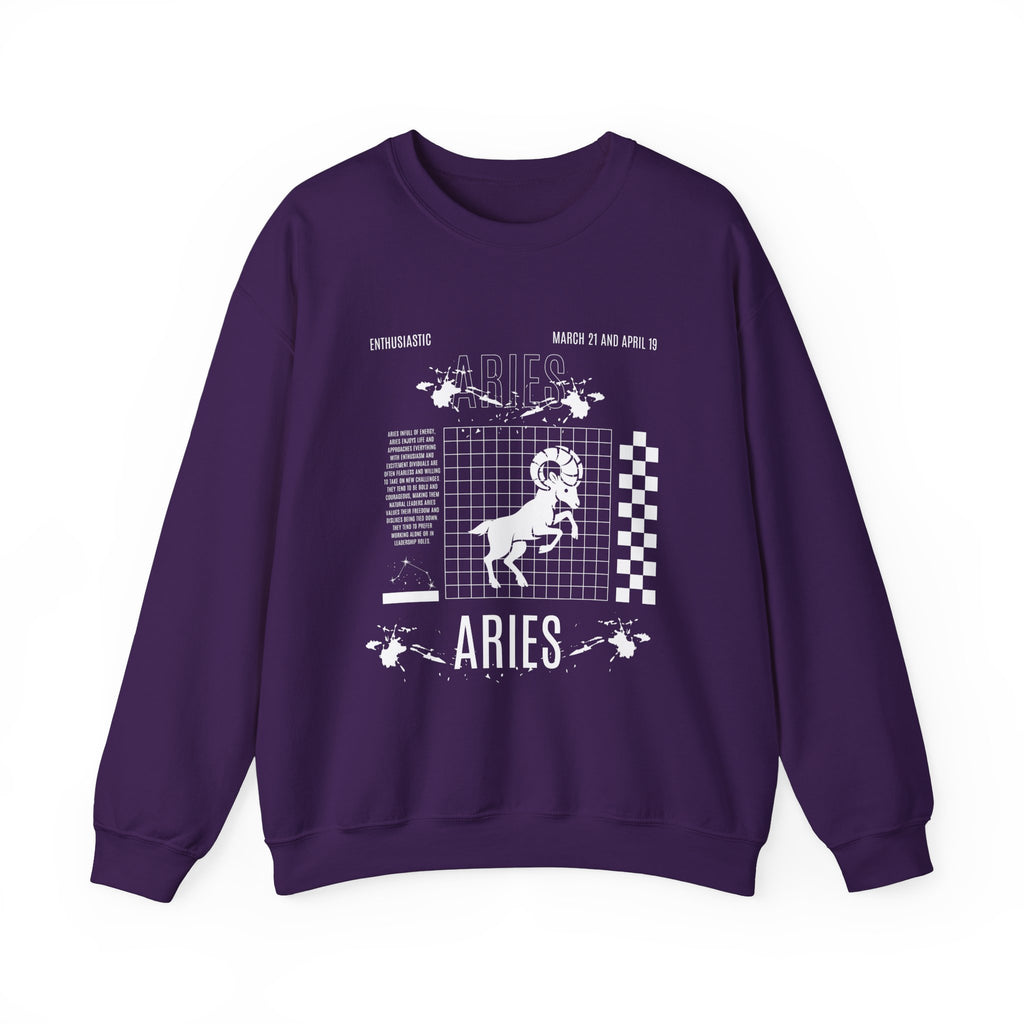 Aries Unisex Heavy Blend™ Crewneck Sweatshirt