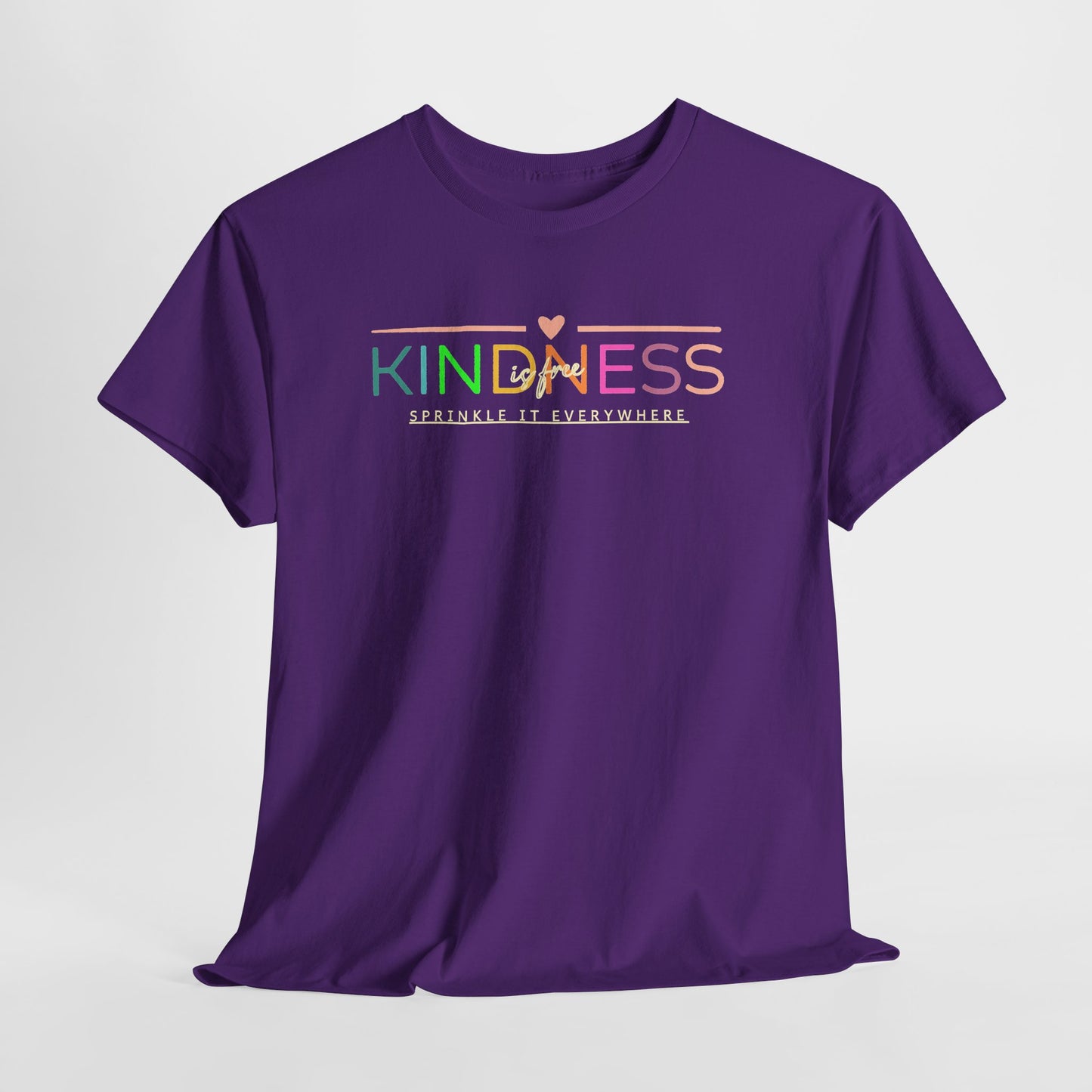 Kindness Rainbow Tee — Inspirational T-Shirt