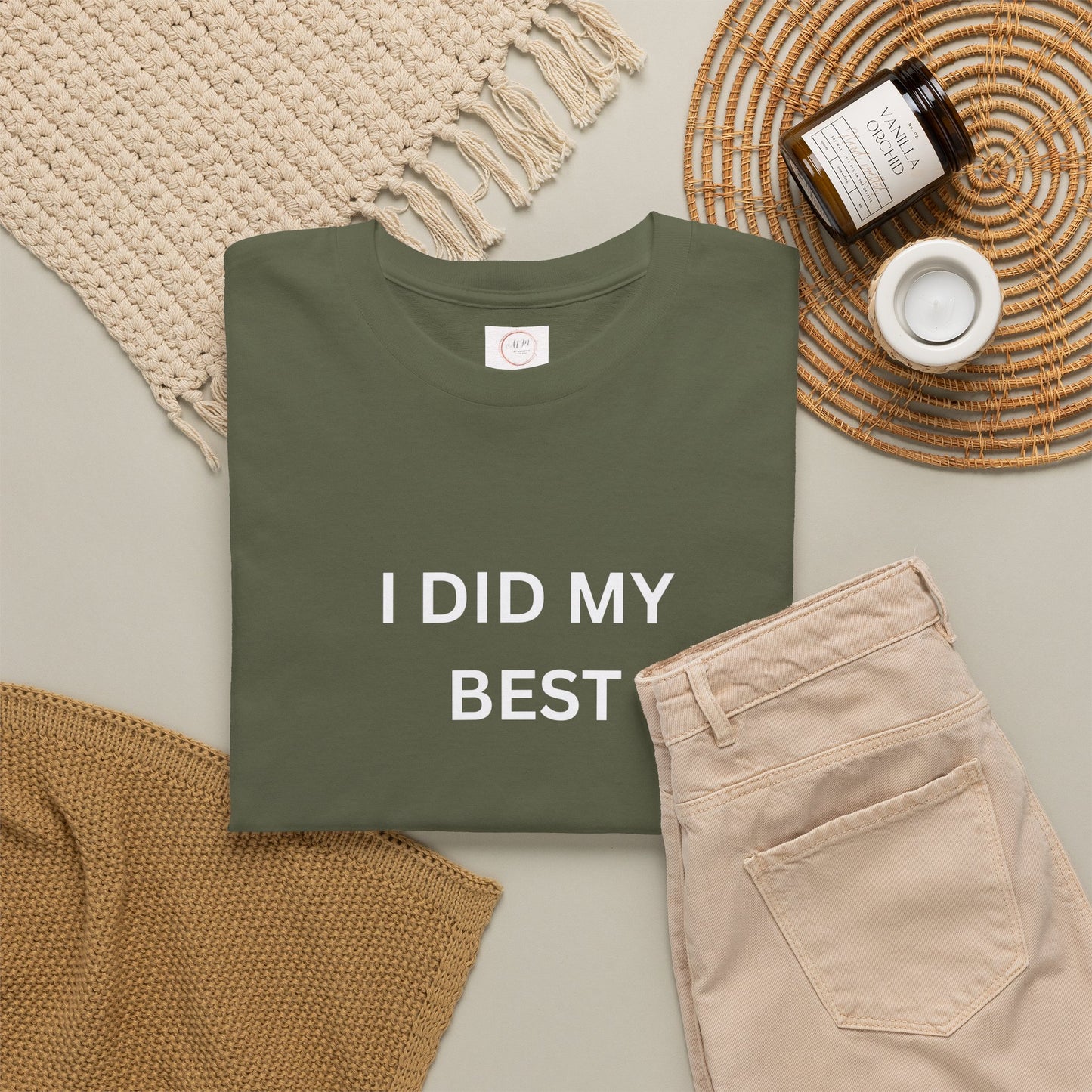 Classic Crewneck Cotton Tee